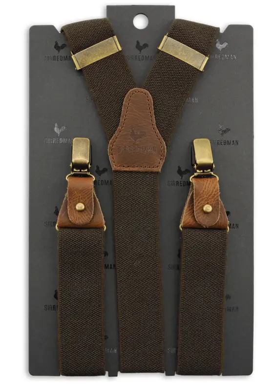 Hängslen Classic Luxe Essential brun - Bild 3