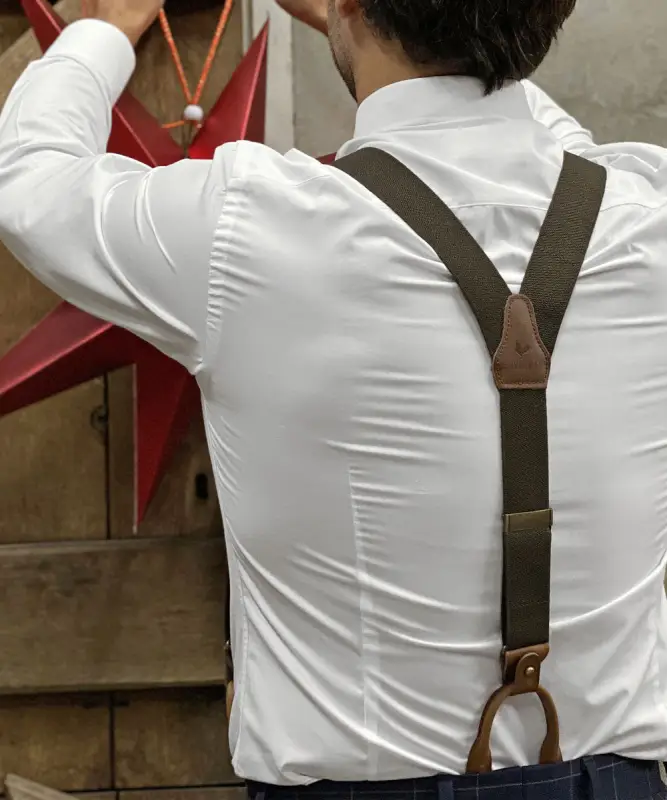 Hängslen Classic Luxe Essential brun - Bild 6