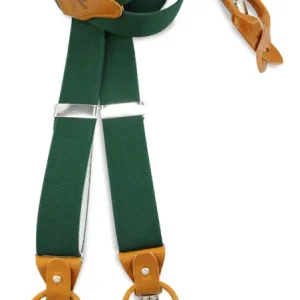 Hängslen Classic Luxe Fundamental buteljgrön