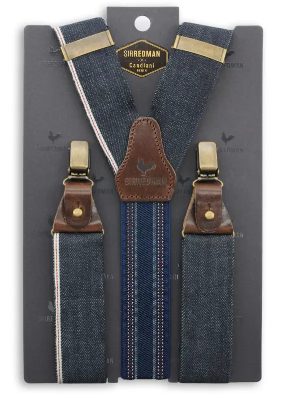 Hängslen Classic Luxe Selvedge Sunday - Bild 3