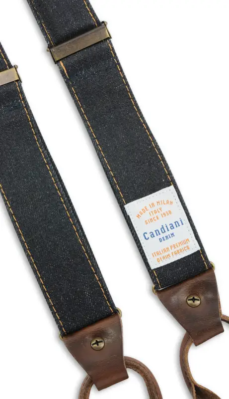 Hängslen Classic Luxe Sturdy Stitch mörk - Bild 4