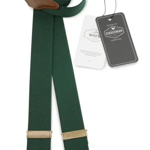 Hängslen Gentleman’s buteljgrön resår