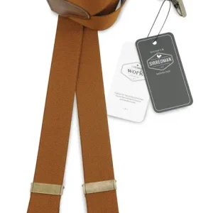 Hängslen Gentleman’s cognac resår