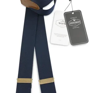 Hängslen Gentleman’s marinblå resår