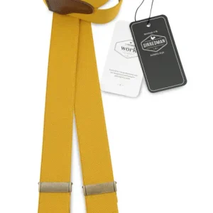 Hängslen Gentleman’s ockra resår