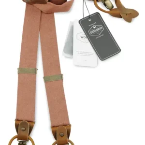 Hängslen Gentleman’s rostfärgad denim