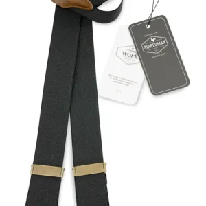 Hängslen Gentleman’s svart resår