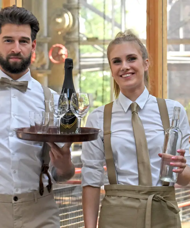 Hängslen Gentleman’s taupe resår - Bild 4