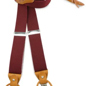 Hängslen Luxe Fundamental bordeaux