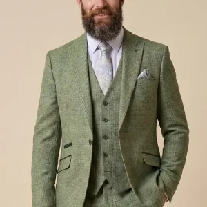 Herrkostym i salviegrönt - Cavani Caridi Sage