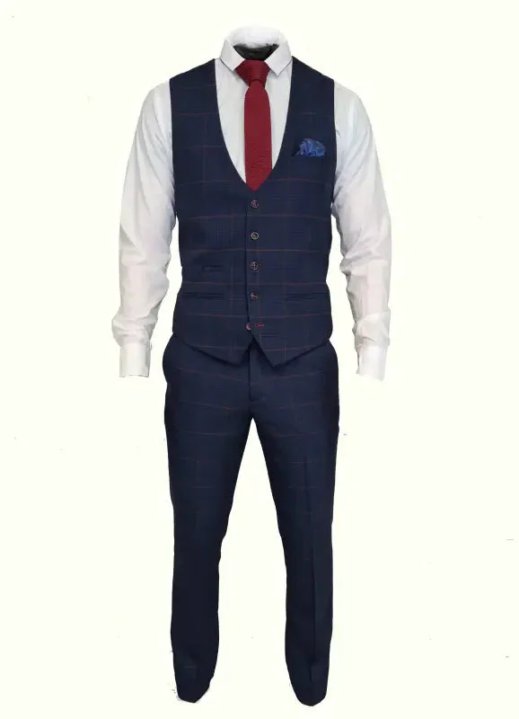 Herrkostym i tre delar - Edison Redline - Bild 7