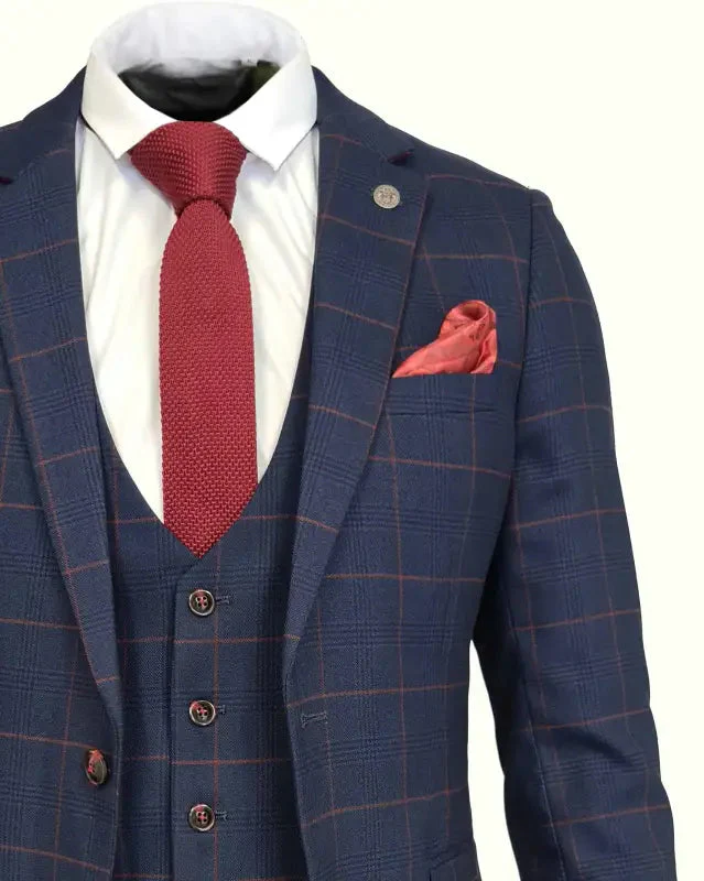 Herrkostym i tre delar - Edison Redline - Bild 3