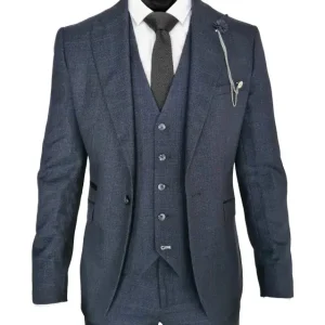 Herrkostym Marinblå - Cavani Caridi