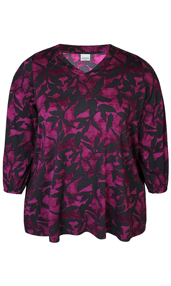 Skön trikå topp från Zehzi 200451 - Bild 3