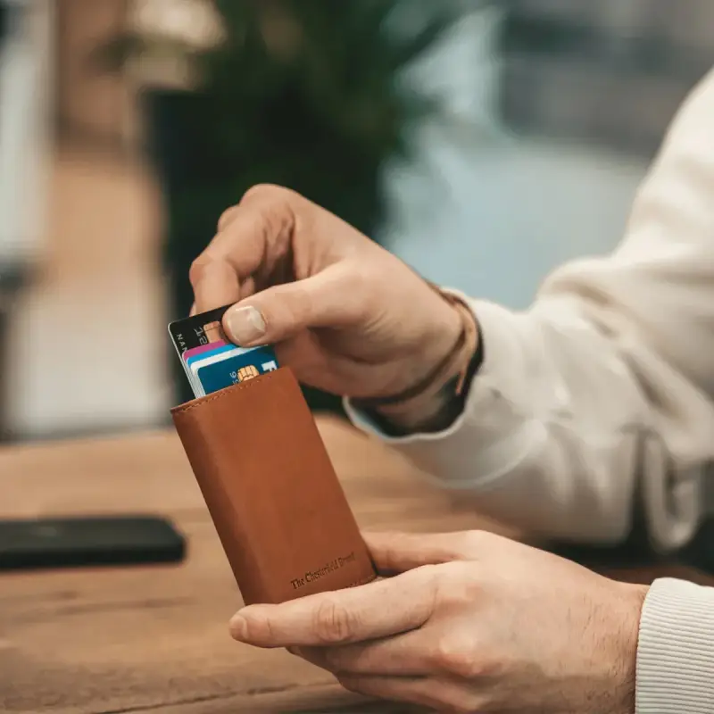 Läderplånbok - The Chesterfield Brand Palma Cognac - Bild 4