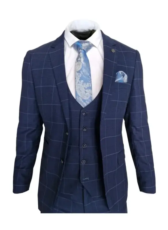 Marc Darcy - Kavaj Edison Marinblå - Bild 3