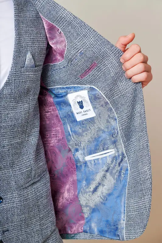 Marc Darcy - Kavaj Kris Ljusblå - Bild 6