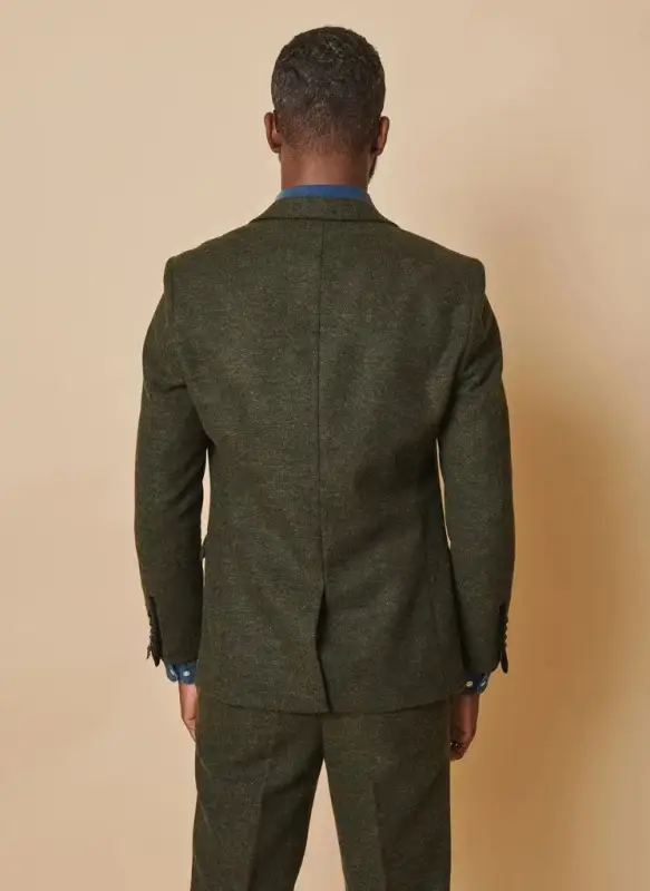 Marc Darcy - Kavaj Marlow Olive Tweed - Bild 3