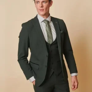 Marc Darcy - Kavaj Rutmönster Bromley Olivgrön