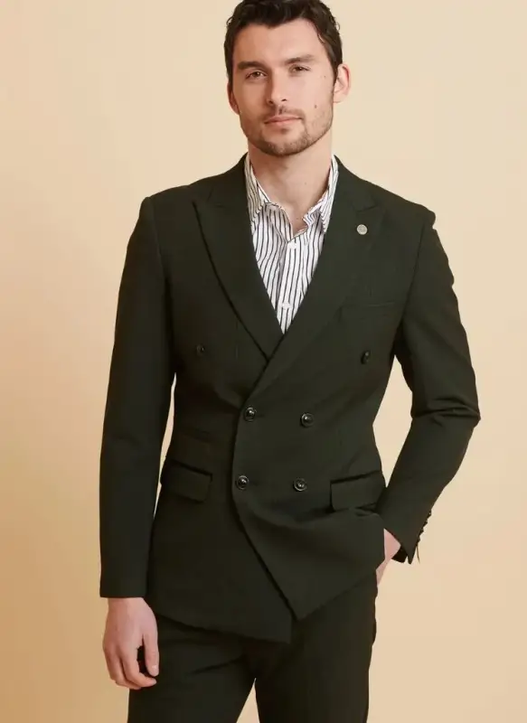 Marc Darcy - Kavaj Rutmönster Bromley Olivgrön DB - Bild 2