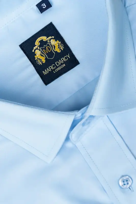 Marc Darcy – Skjorta Carter Ljusblå - Bild 3