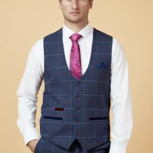 Marc Darcy - Väst Drake Marinblå