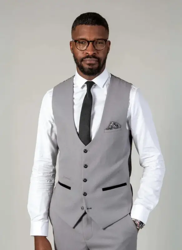 Marc Darcy - Väst Grå Edwin Silver