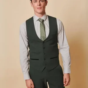 Marc Darcy - Väst Rutigt Bromley Olivgrön