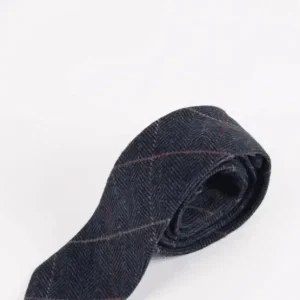 Mörkgrå Tweedslips | Marc Darcy