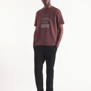 Maison Kitsuné T-shirt Sketched Landscape Comfort