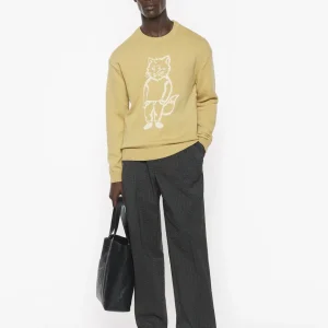 Maison Kitsuné Byxor Relaxed Pleated