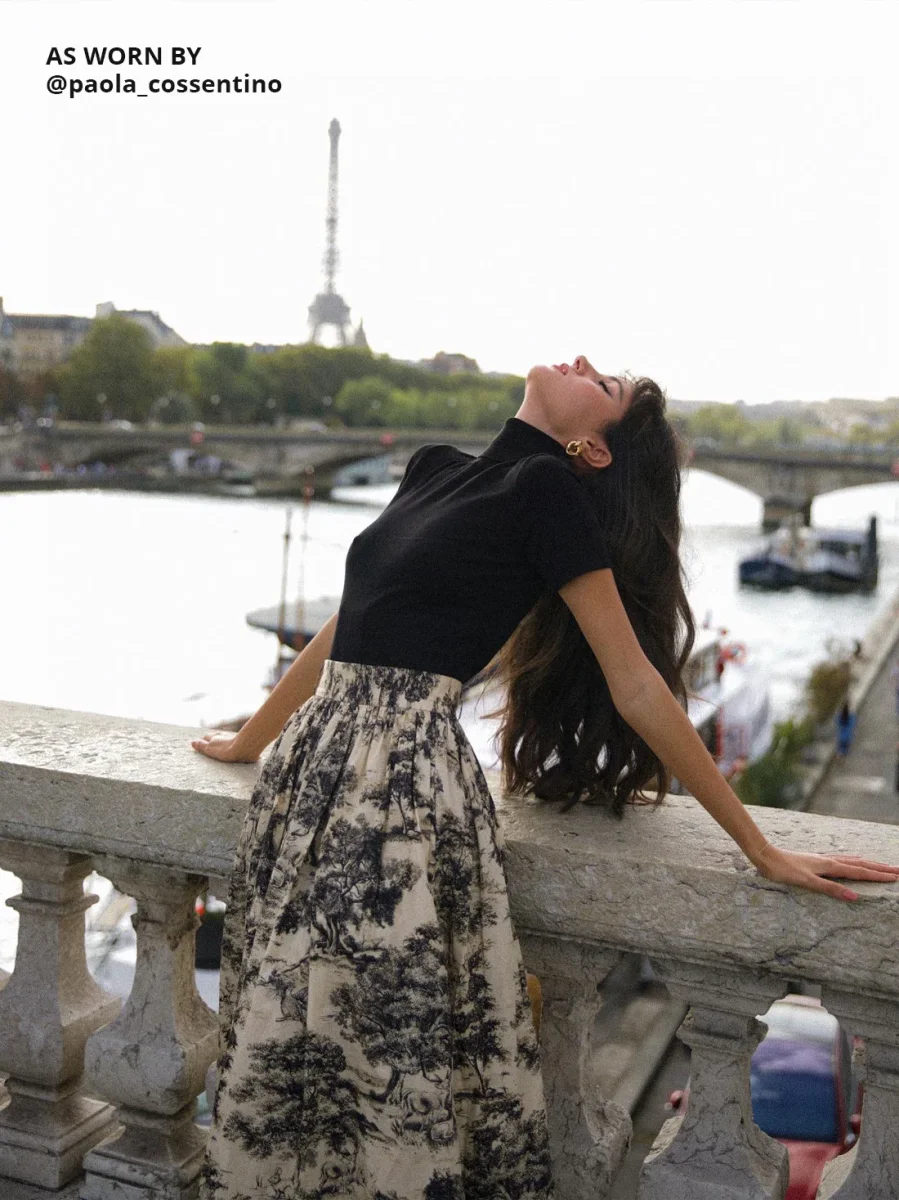 Pola Stickad Polotröja - Bild 3