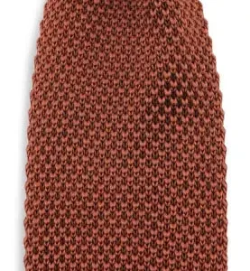 Rostbrun Slips Stickad | Sir Redman