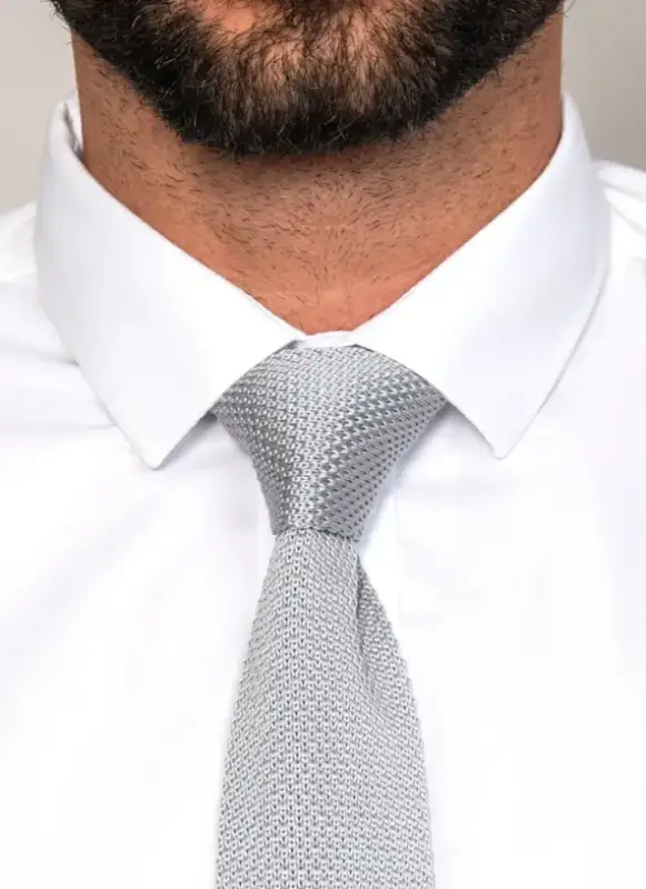 Slips Silver Grey stickad | Marc Darcy - Bild 3