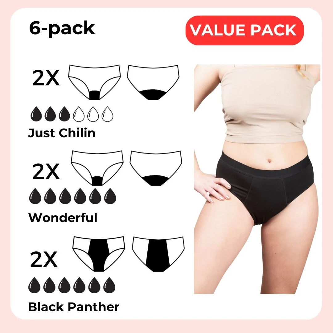 Menstrosor Startpaket Litet- 6 st - Bild 2