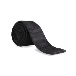 Svart Slips Stickad | Garrison Limited