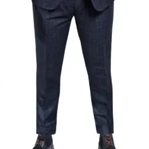 CASTLESON – Byxa Admiral Check Navy