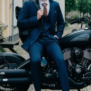 CASTLESON – Byxa Corporal Check Navy