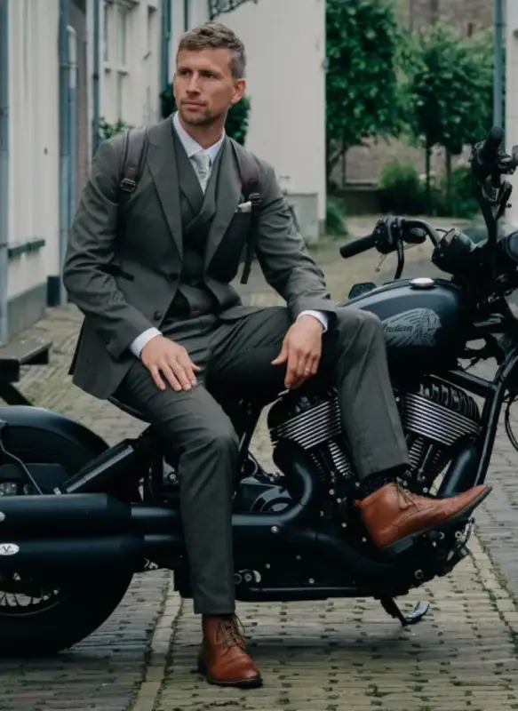 CASTLESON – Byxa Salute Army Green - Bild 4