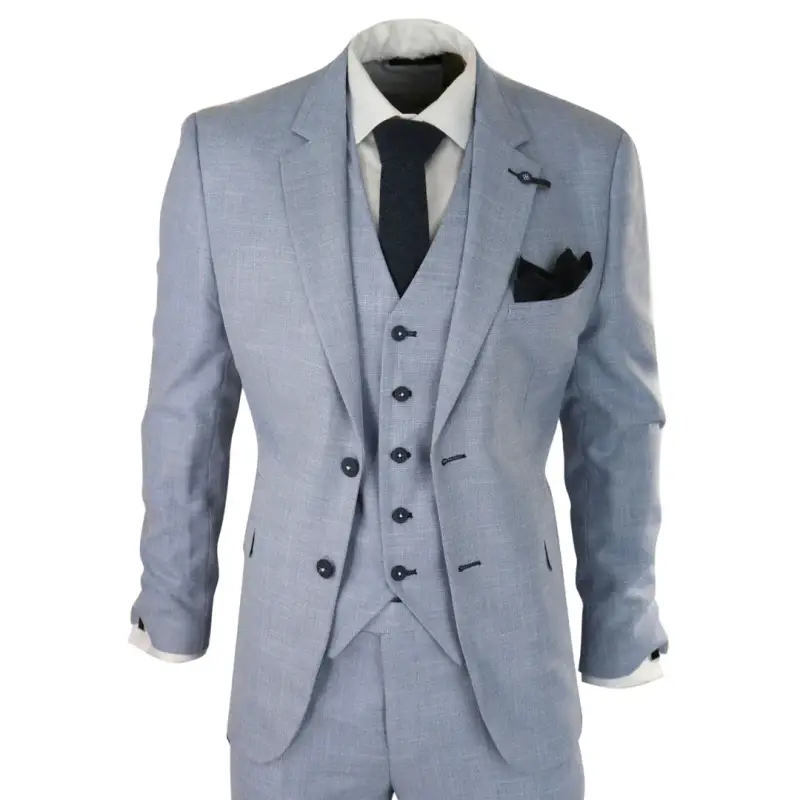 Tredelad kostym Cavani Miami Sky slim fit suit - Bild 2