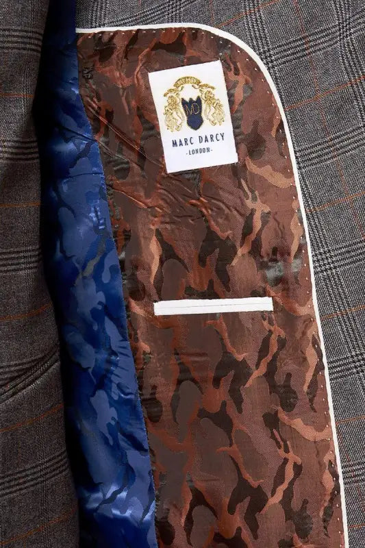 Tredelad kostym Jenson grå - Bild 6