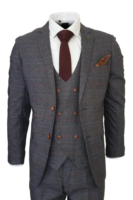 Tredelad kostym Jenson grå - Bild 2