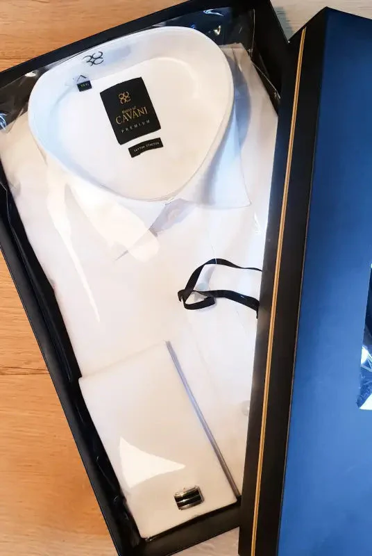 Vit Skjorta med Manschettknappar | Cavani - Bild 8
