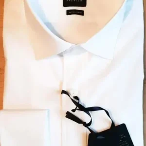 Vit Skjorta med Manschettknappar | Cavani