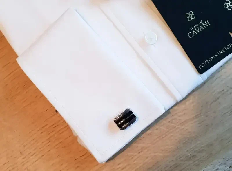 Vit Skjorta med Manschettknappar | Cavani - Bild 6