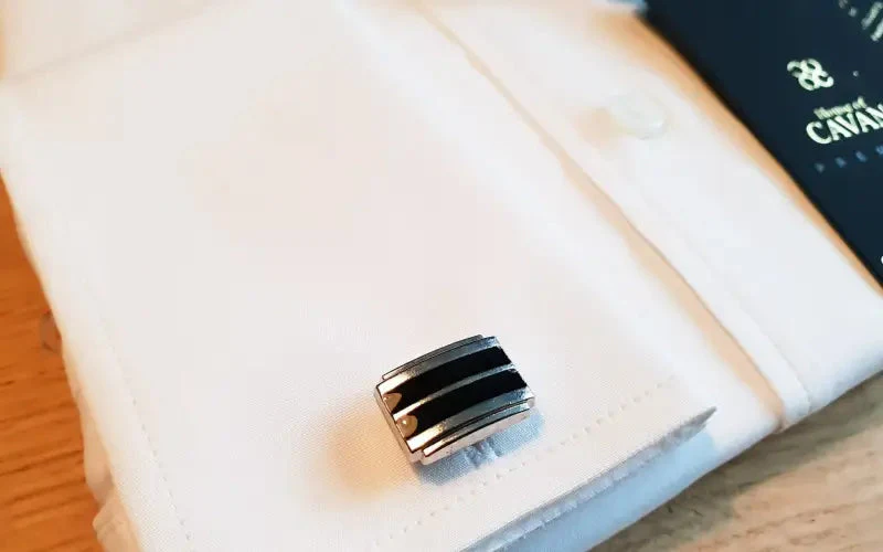 Vit Skjorta med Manschettknappar | Cavani - Bild 5