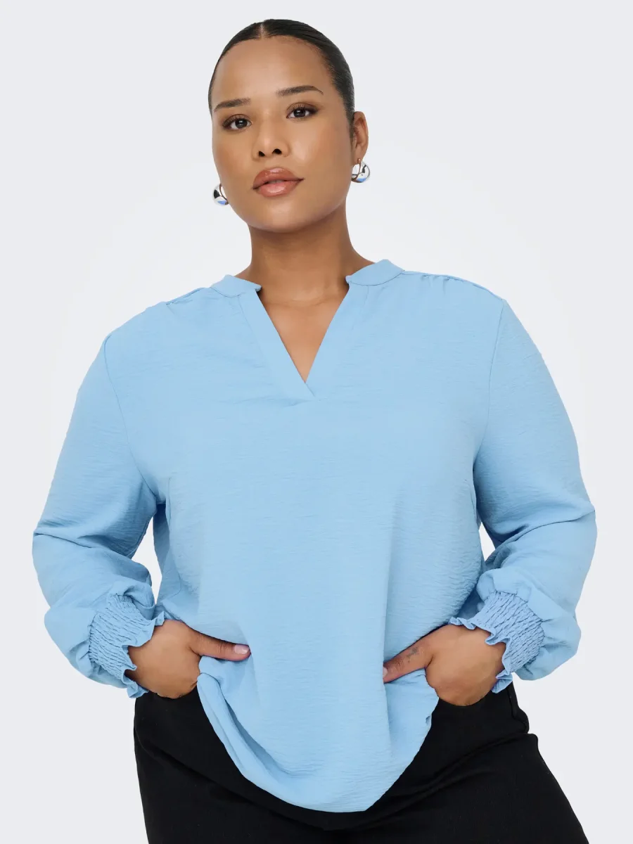 Ljusblå blus från Carmakoma 15285157 - Bild 5